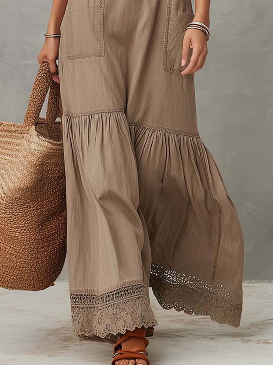 Ágata | Mono bohemio con botones