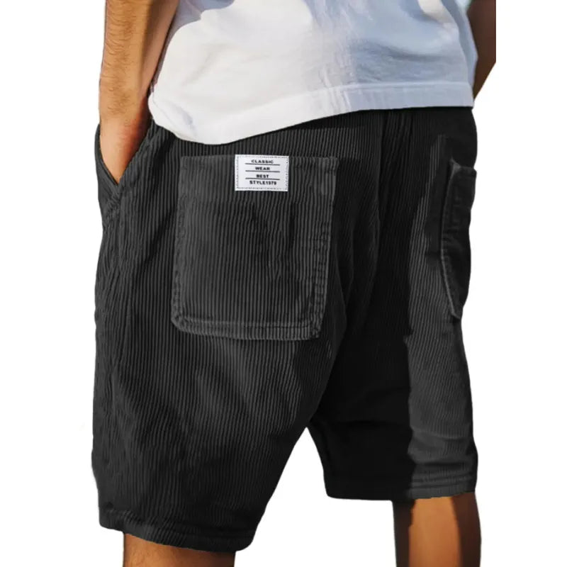 Raúl | Pantalones cortos elegantes de terciopelo