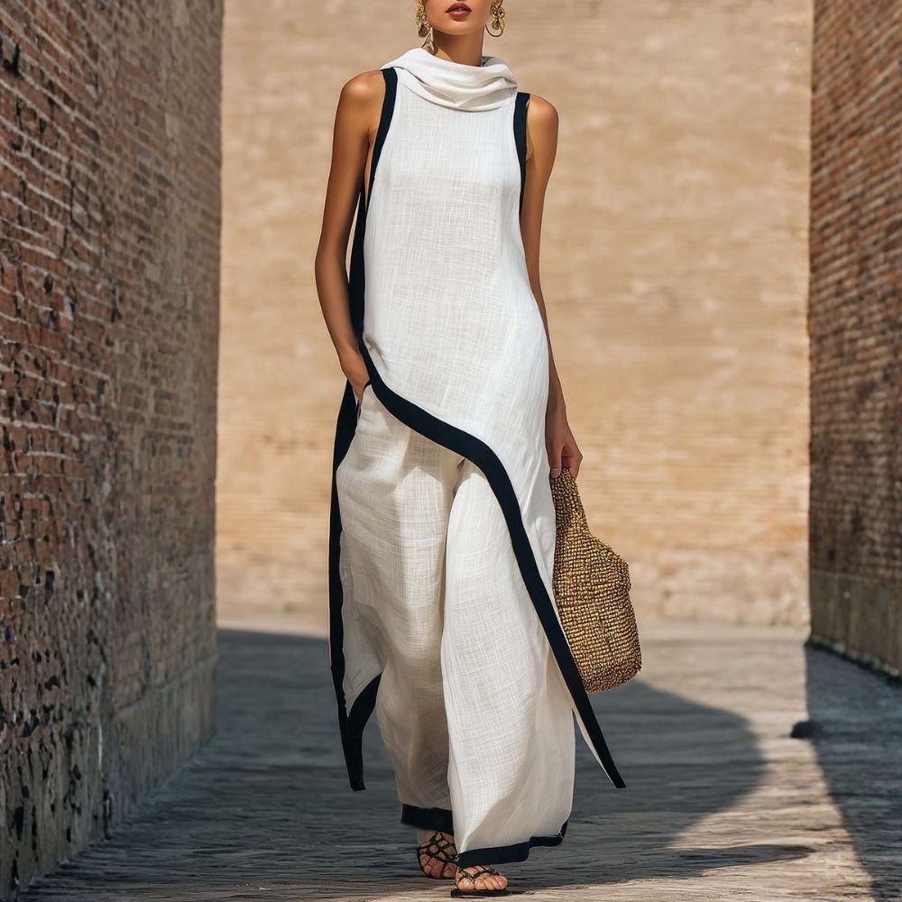 Victoria | Conjunto de lino elegante