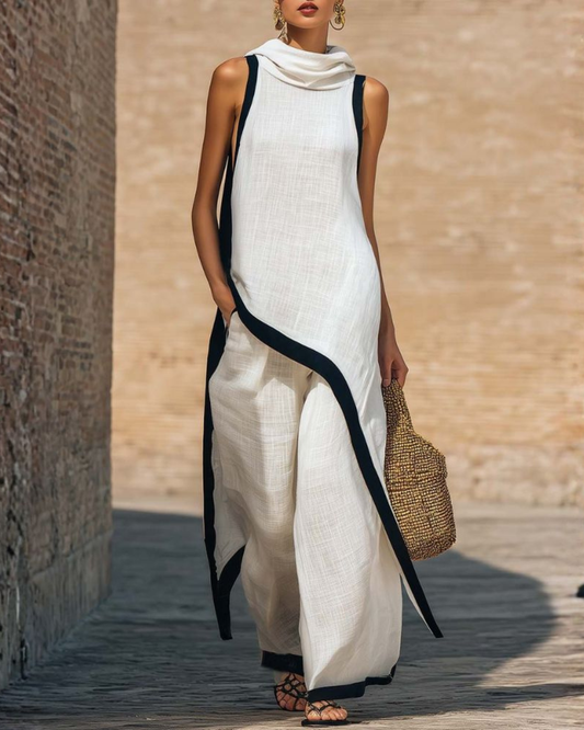 Victoria | Conjunto de lino elegante