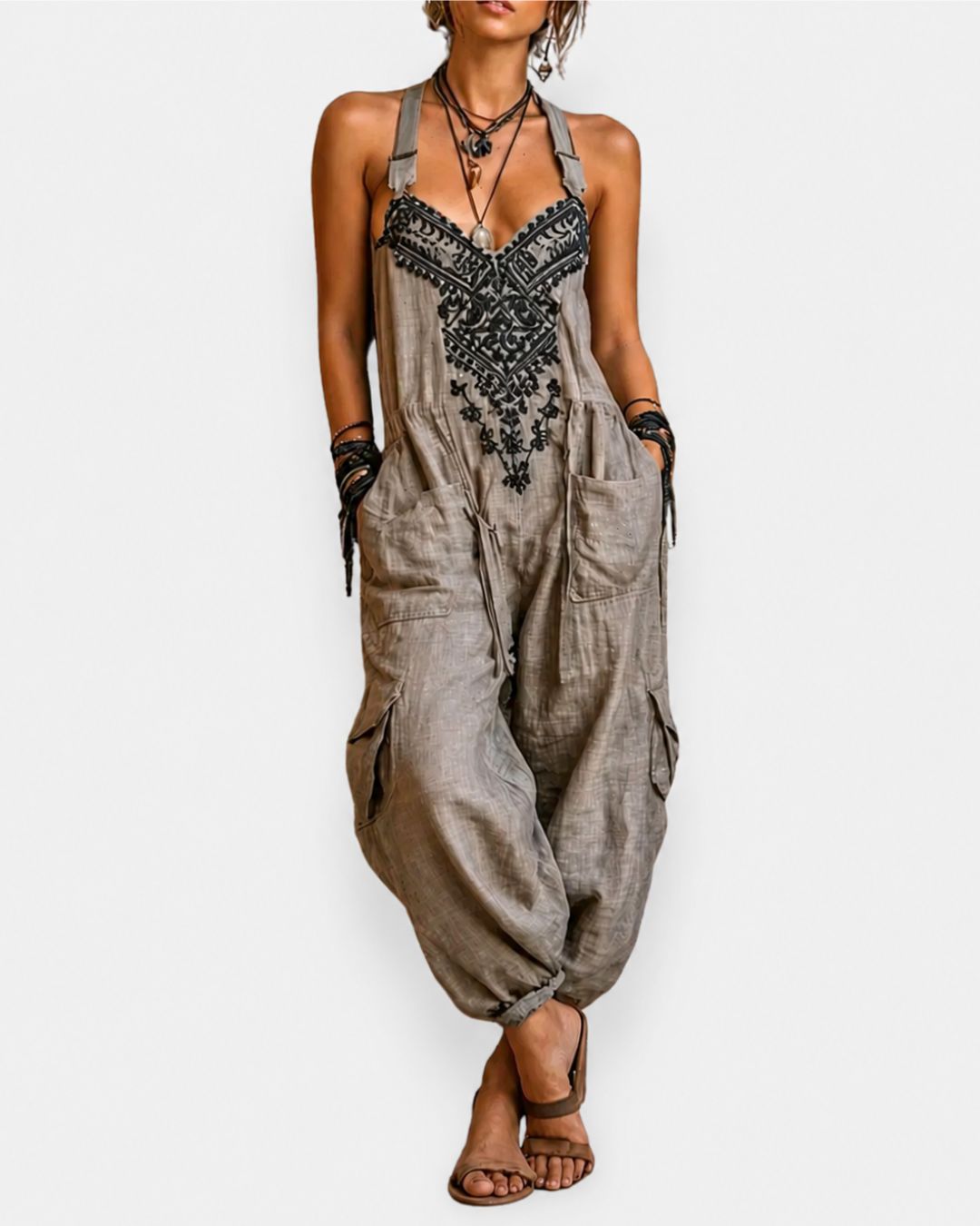 Olivia | Mono bohemio bordado