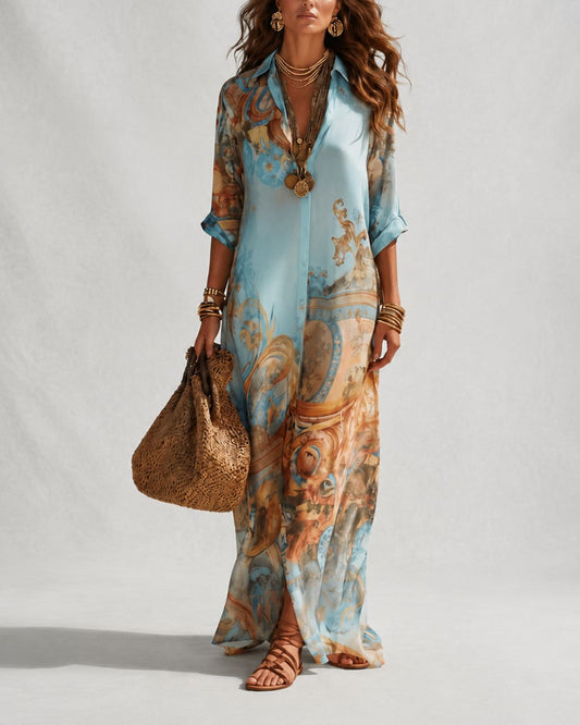 Mara | Vestido elegante de verano de corte fluido