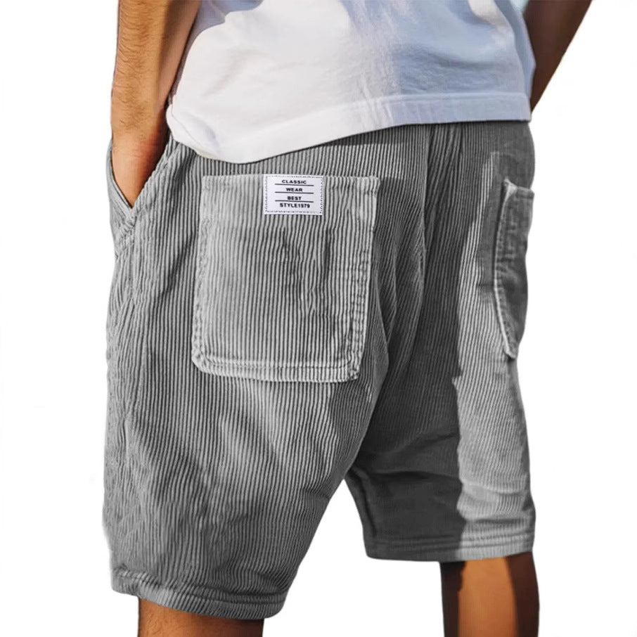 Raúl | Pantalones cortos elegantes de terciopelo