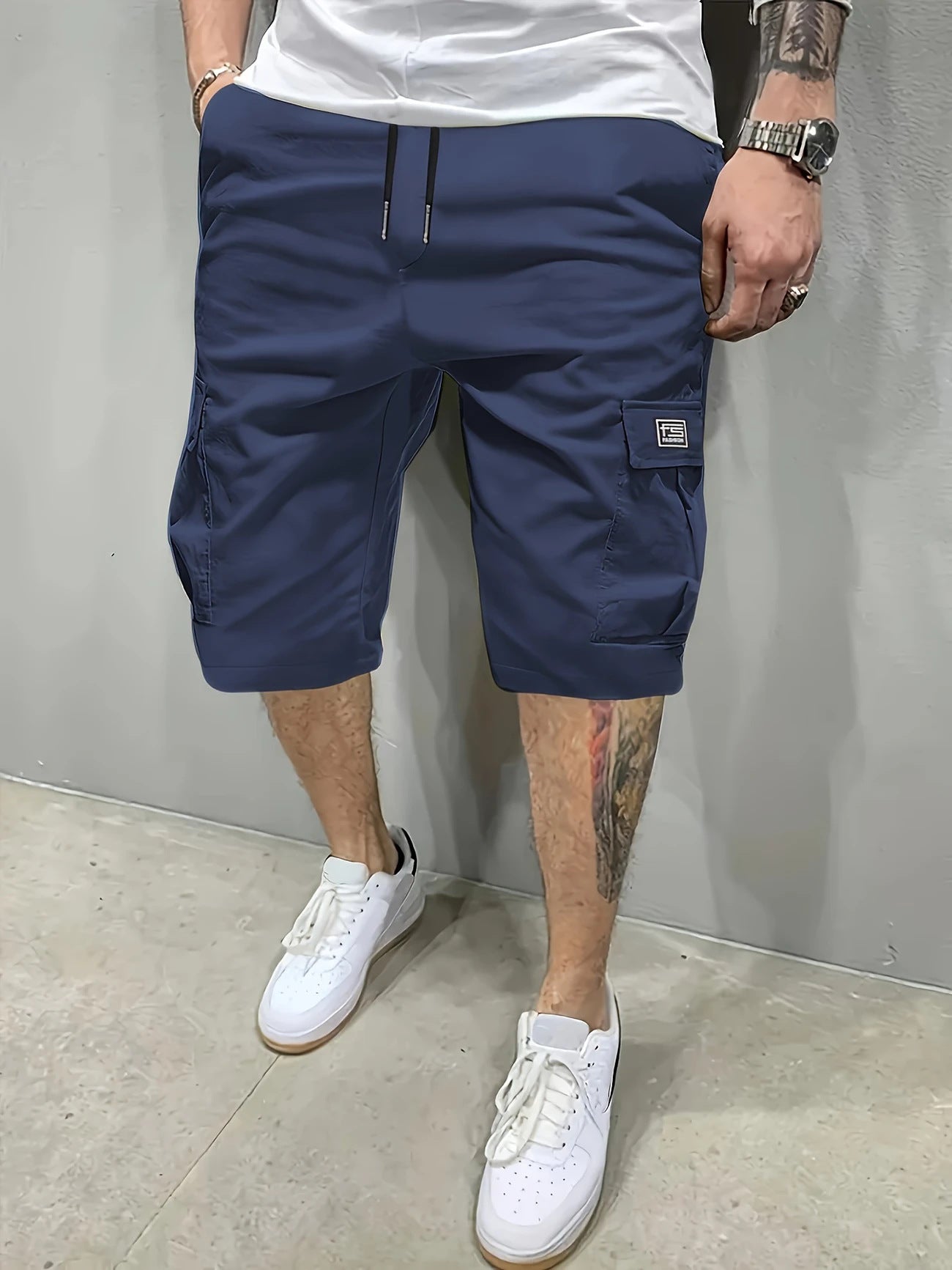 Nómada | Pantalones cortos cargo para hombre