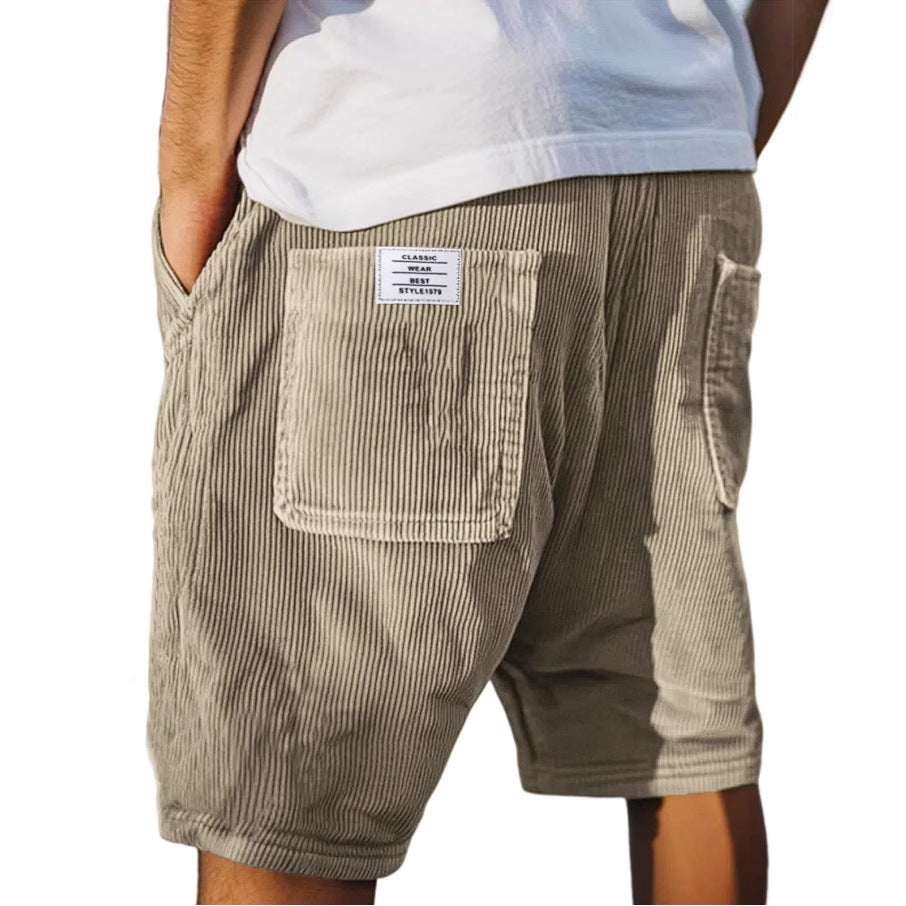 Raúl | Pantalones cortos elegantes de terciopelo
