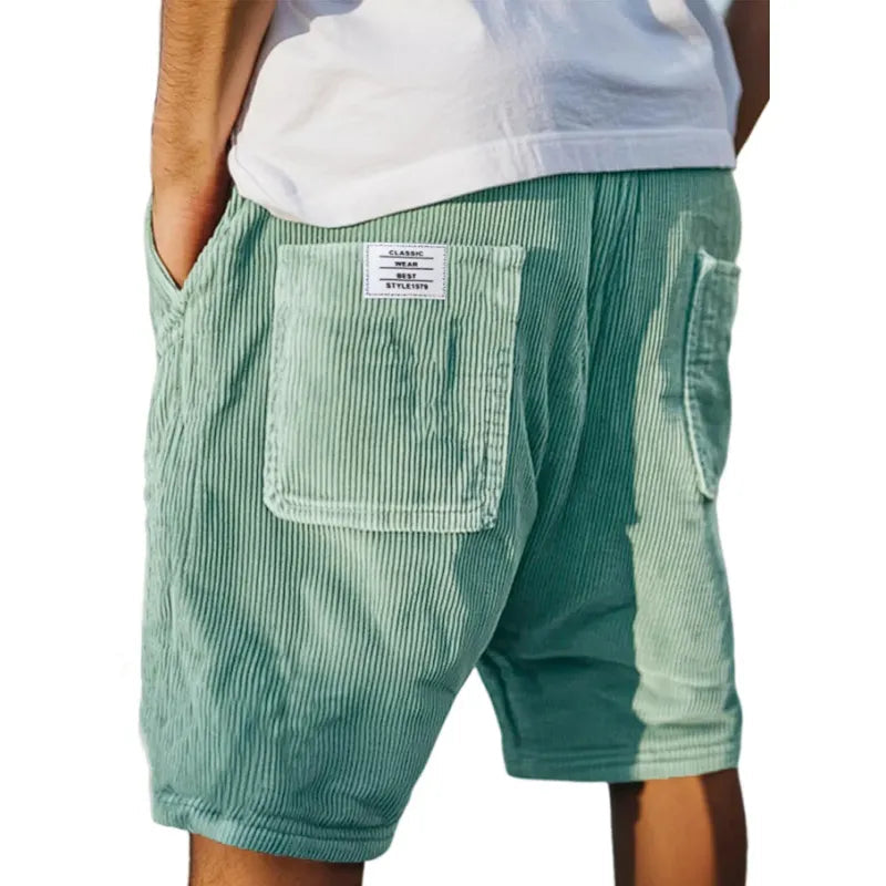 Raúl | Pantalones cortos elegantes de terciopelo