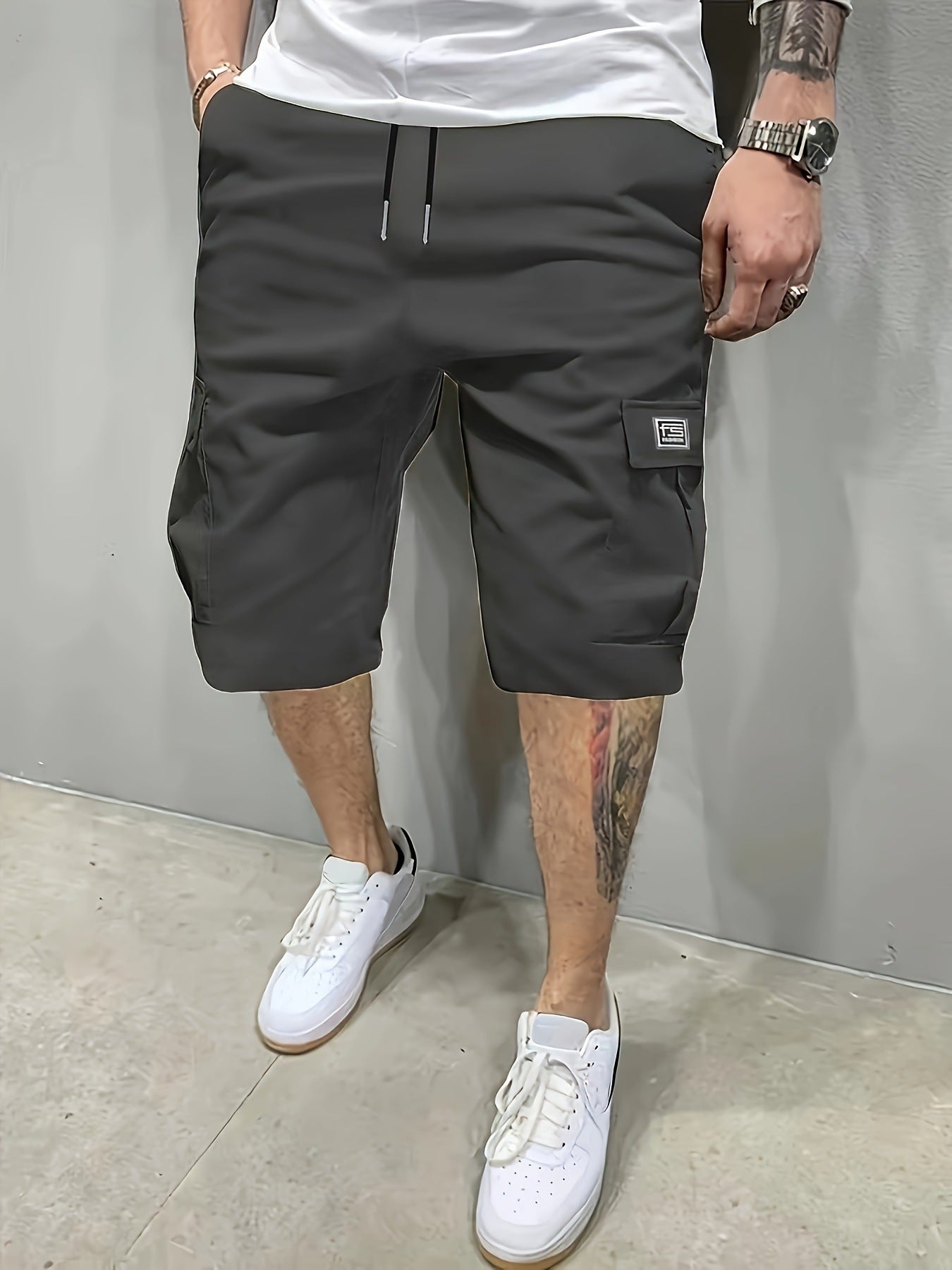 Nómada | Pantalones cortos cargo para hombre
